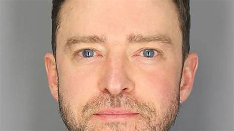 Justin Timberlakes Glassy Eyed Mugshot Released By Cops After Dwi