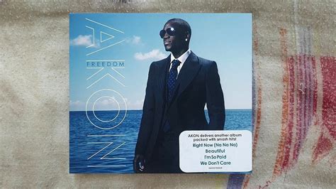 Akon Freedom Asian Tour Edition CD UNBOXING YouTube