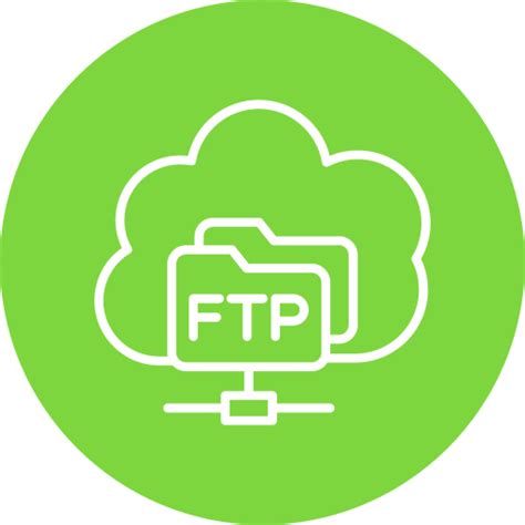 Ftp Generic color fill icon