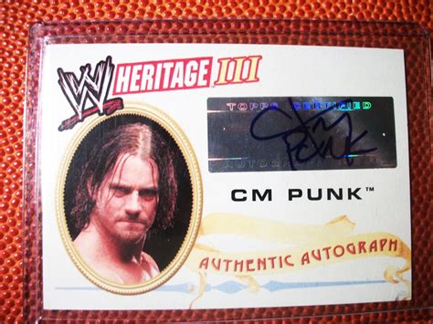 Wwe Wrestlers Profile: Wwe Star CM Punk Autograph and Signature Free ...