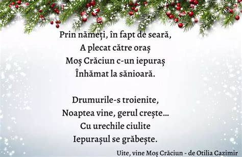 Poezii De Cr Ciun Cele Mai Frumoase Versuri De Recitat De S Rb Tori