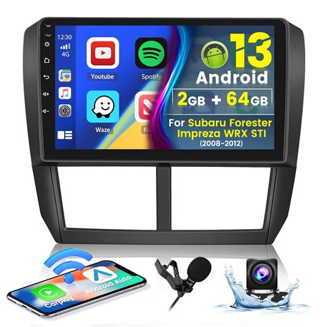 Snapklik Roinvou 2 64G Android 13 CarPlay Stereo For 2008 2012