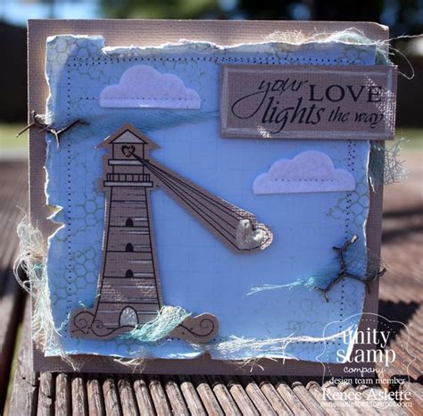 Love Lights The Way Stamp Of The Week From Unity Stamp Company Card