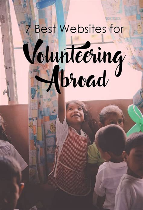 Best Websites For Volunteering Abroad Alltherooms The Vacation