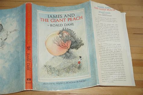 James And The Giant Peach By Roald Dahl Near Fine Hardcover 1961 1st