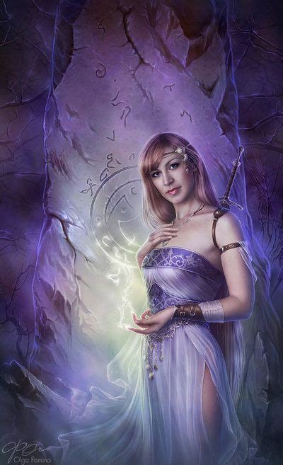 At The Beginning By Helga Hertz On Deviantart Fantasy Art Women Digital Art Gallery Fantasy