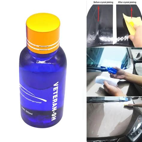 Ml H Hardness Car Liquid Ceramic Coat Super Hydrophobic Glass