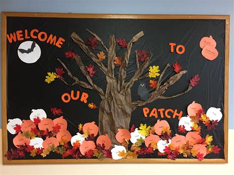 Halloween Fall Bulletin Board Fall Bulletin Boards Bulletin Boards Bulletin