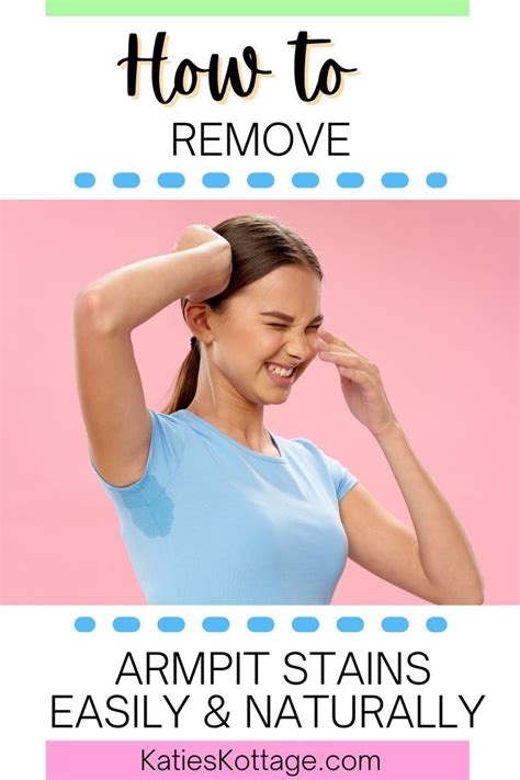 How To Remove Armpit Stains Easy And Naturally Armpit Stain Remover