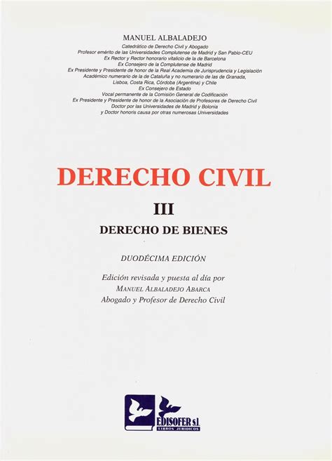 Derecho Civil III Derecho De Bienes 9788415276593