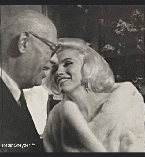 1962 May 19th Marilyn Monroe And Her Ex Father In Law Isidore