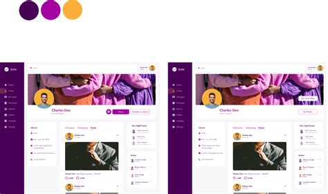 Profile Page Figma Community