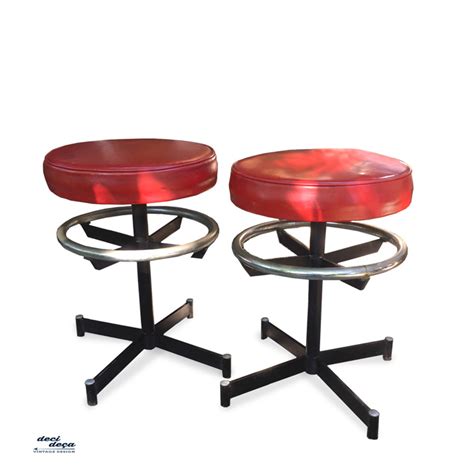 Tabourets Vintage Rockabilly De Ci De A Design Meubles Et Objets Du