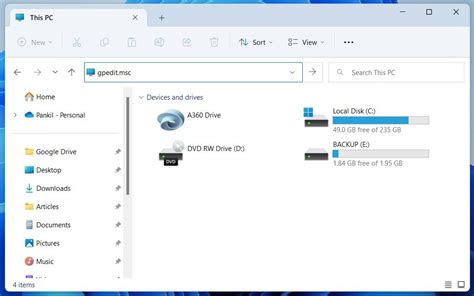 Modi Per Aprire Leditor Dei Criteri Di Gruppo Locali In Windows