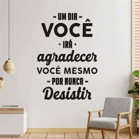 Adesivo De Parede Frase Religiosa Um Dia Voc Ir Agradecer Fran