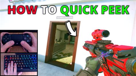 How To Quick Peek With Keyboard And Controller In Rainbow Six Siege