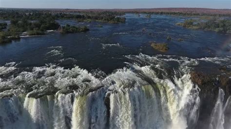 Drone Over Victoria Falls Youtube