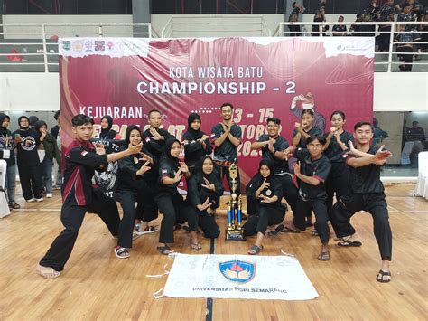 Boyong 10 Medali PSHT UPGRIS Raih Juara Umum Pencak Silat Championship