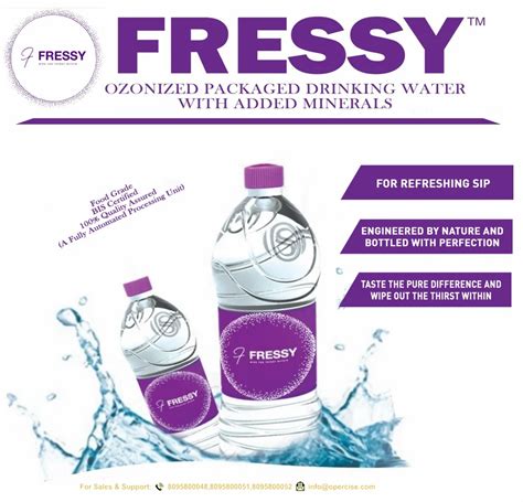 Bottles Fressy Packaged Drinking Water L At Rs Box In Lucknow