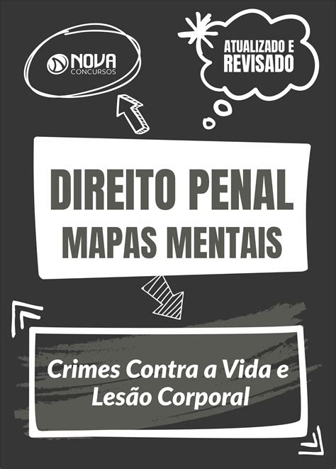 Mapas Mentais Direito Penal Crimes Contra A Vida E Les O Corporal Pdf