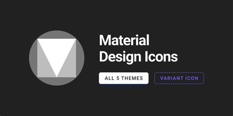 Material Design Icons (Variant component) | Figma