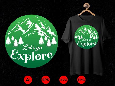 Hiking T Shirt Design 33 Graphic By Nishatahmmadbd61 · Creative Fabrica