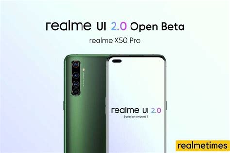 Realme Starts Accepting Realme UI 2 0 Open Beta Applications For Realme