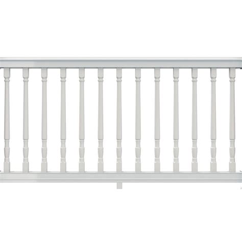 Premier 6 Ft X 36 In White Vinyl Rail With Colonial Spindles 73012444