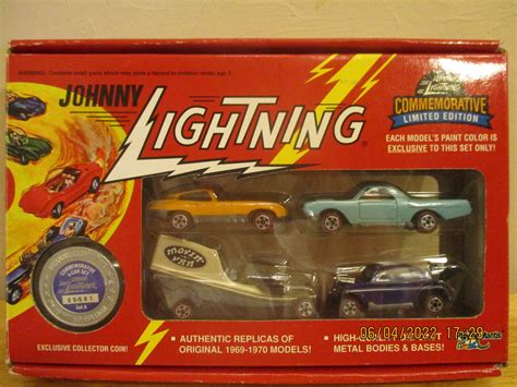 Car Set A Colored POST Amloid Johnny Lightning Front Hot Wheels Mattel
