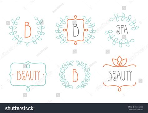 Vector Beauty Care Logo Templates Stock Vector (Royalty Free) 250373962 ...