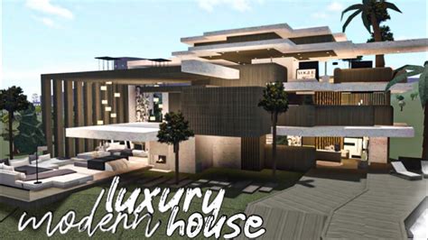 Bloxburg: Mansion Luxury Modern House || House Build - YouTube