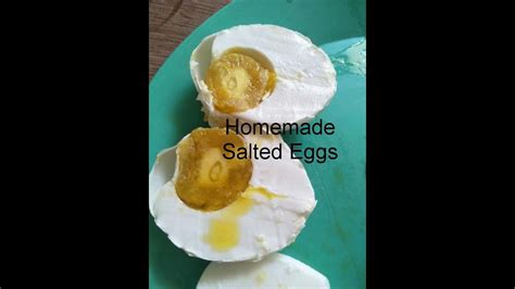 Homemade Salted Eggs YouTube