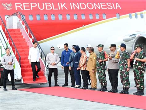 Sekretariat Kabinet Republik Indonesia Presiden Jokowi Kunjungan