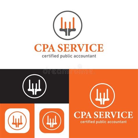 Simple Certified Public Accountant Logo Templatecpa Service Logo