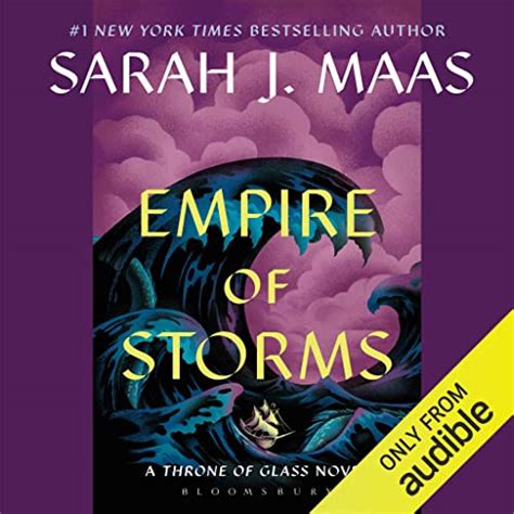 Empire Of Storms Audible Audio Edition Sarah J Maas Elizabeth