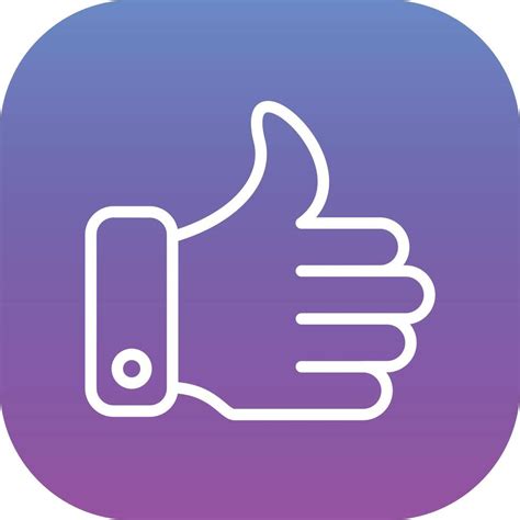 Thumbs Up Vector Icon 37310916 Vector Art At Vecteezy