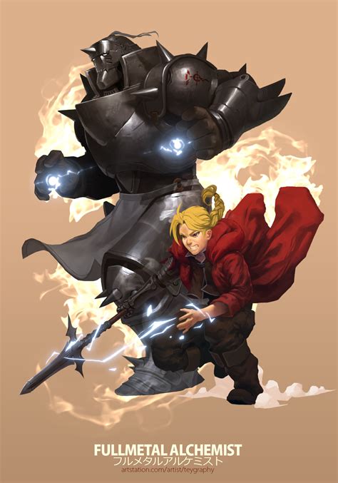 Elric Brothers Fullmetal Alchemist Mobile Wallpaper