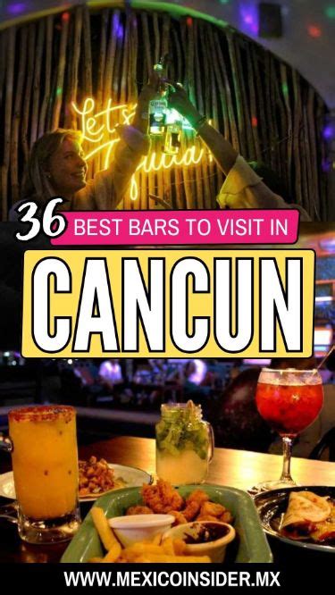 Best Bars In Cancun Mexico Cancun Nightlife Cancun Cool Bars