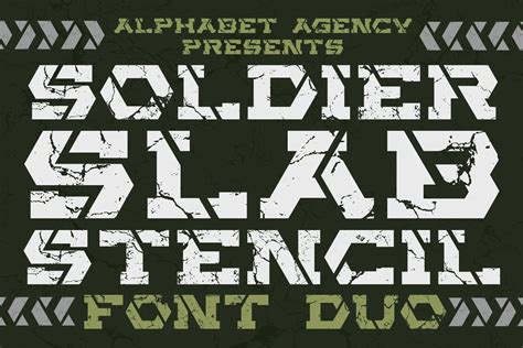 35 Best Military Fonts Army Navy Stencil In 2025