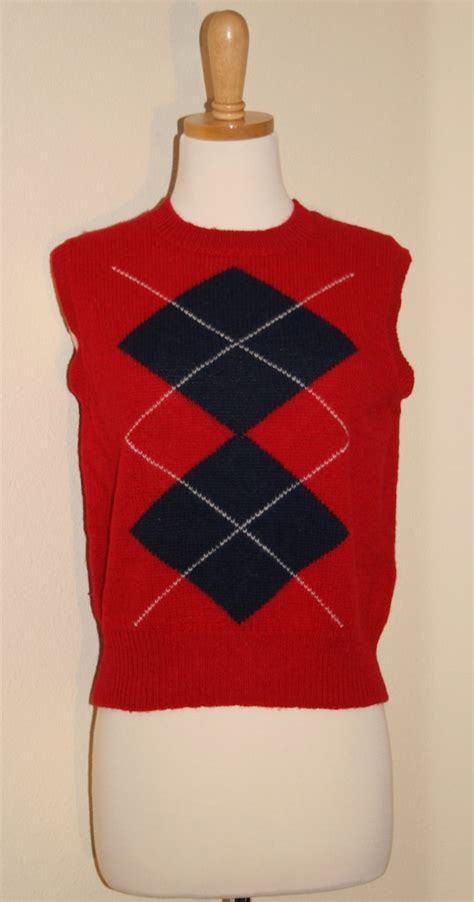 Vintage 80s Sweater Vest Gem