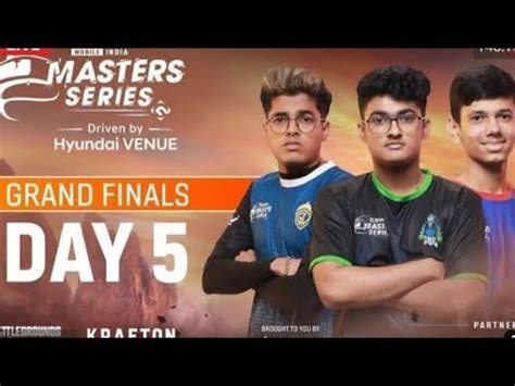 Grand Finals Day Battlegrounds Master Series Match