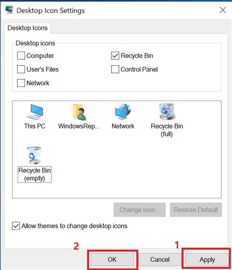 Change The Recycle Bin Icon In 2 Quick Ways