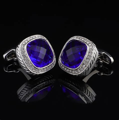 Cobalt Blue Cufflinks Gentlemans Guru