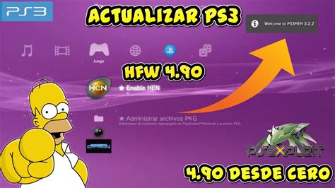 COMO INSTALAR HEN 4 90GUIA 2023 PS3 YouTube