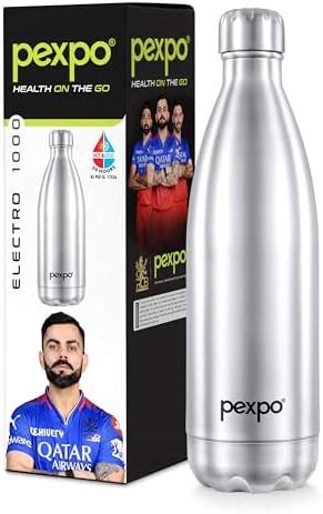 Pexpo Electro Pro Hot Cold Isi Certified Stainless Steel Water Bottle Ml Silver