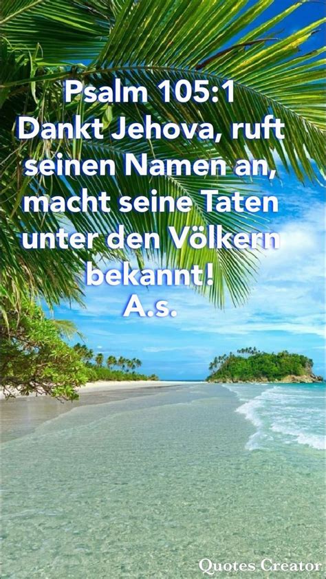 Pin Von Ani Lili Jw Auf Bibel Text Jw Org Ani Lili JW Psalm 105