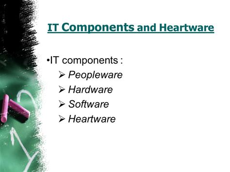 Components Of Hardware Software And Peopleware Of Computer