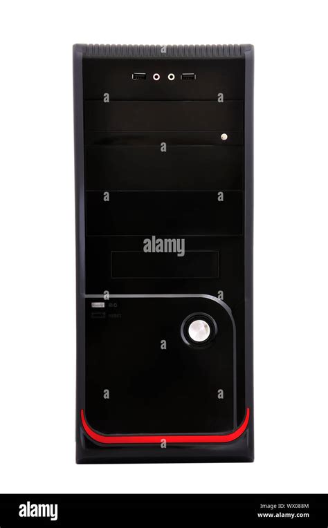 computer system unit front view Stock Photo - Alamy