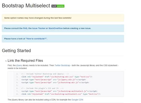 Bootstrap Multiselect Cdn