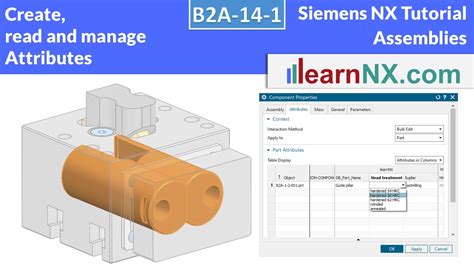 B2A 1 Siemens NX Tutorial Assemblies